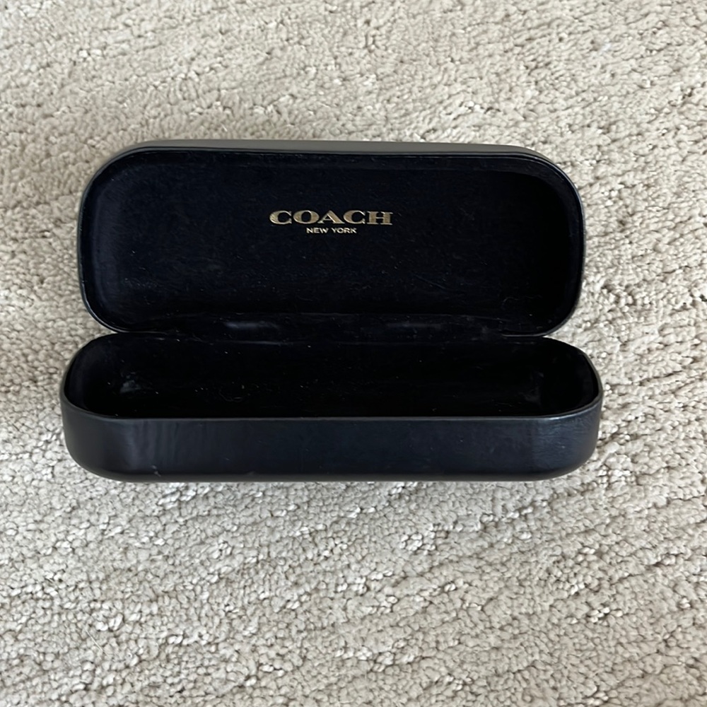Coach glasses case